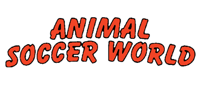 Animal Soccer World title screen for Playstation 2